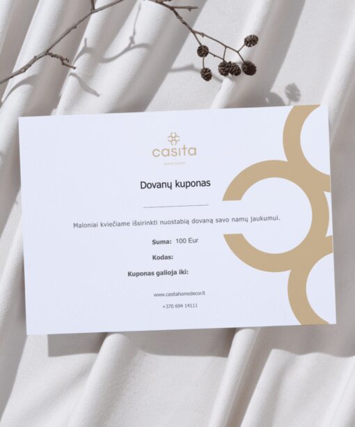 Casitahomedecor.lt dovanu kuponas
