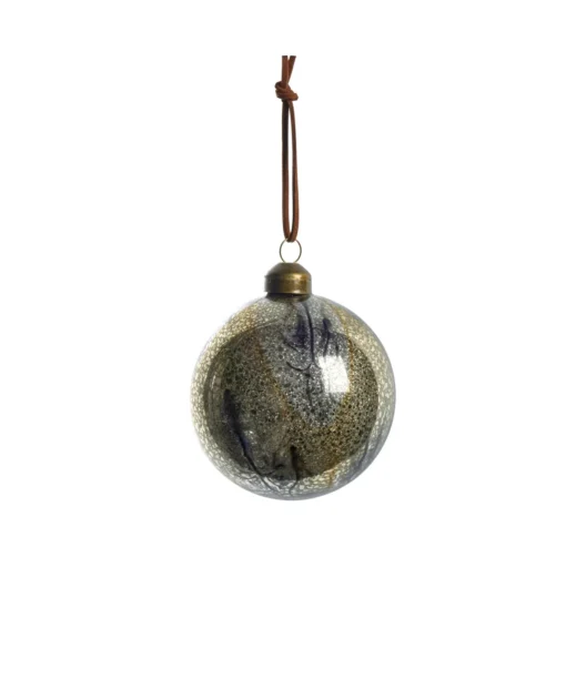 Kalėdinis stiklinis žaisliukas Nosille