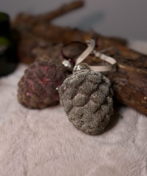 Stiklinis kalėdinis žaisliukas Norille