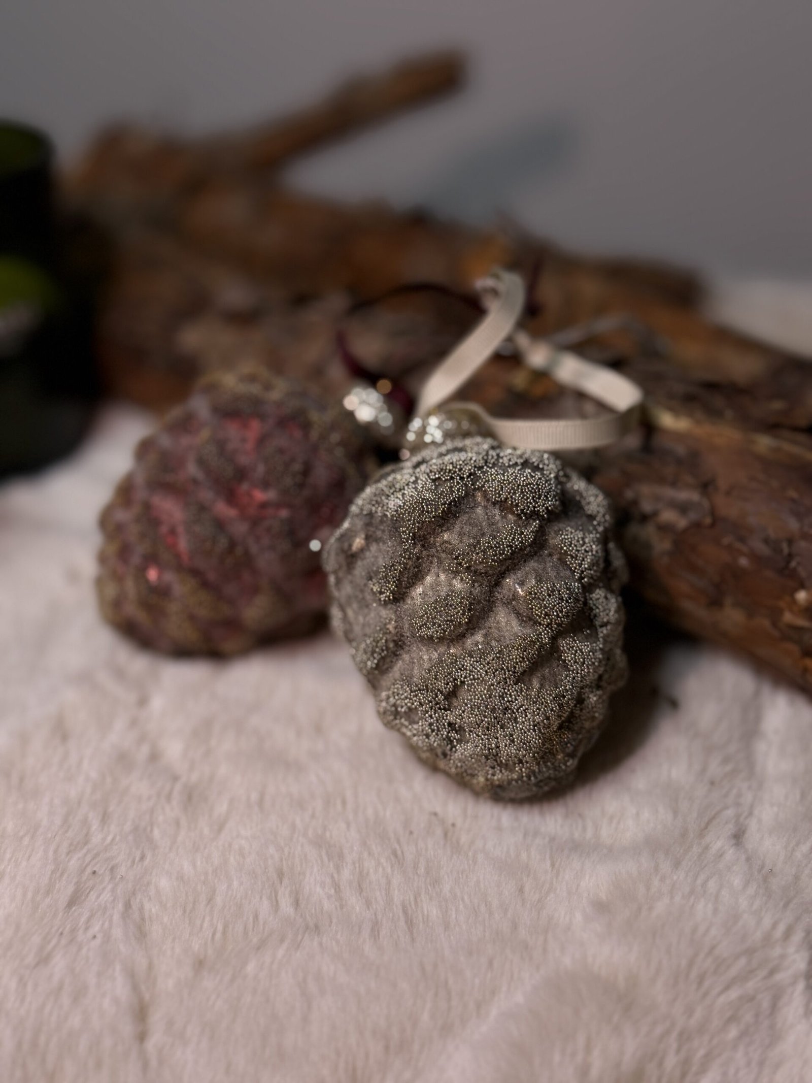 Stiklinis kalėdinis žaisliukas Norille