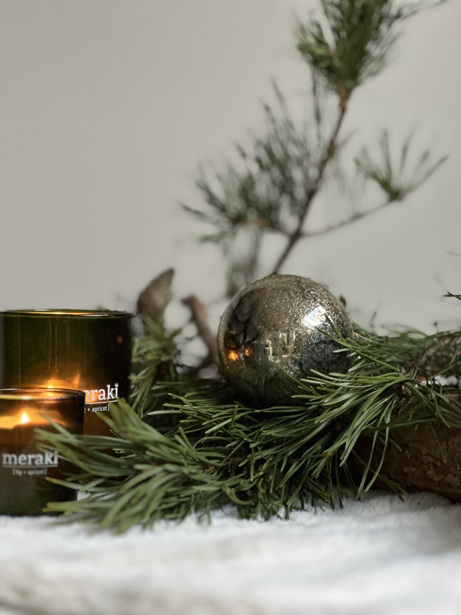 Kalėdinis stiklinis žaisliukas Nosille