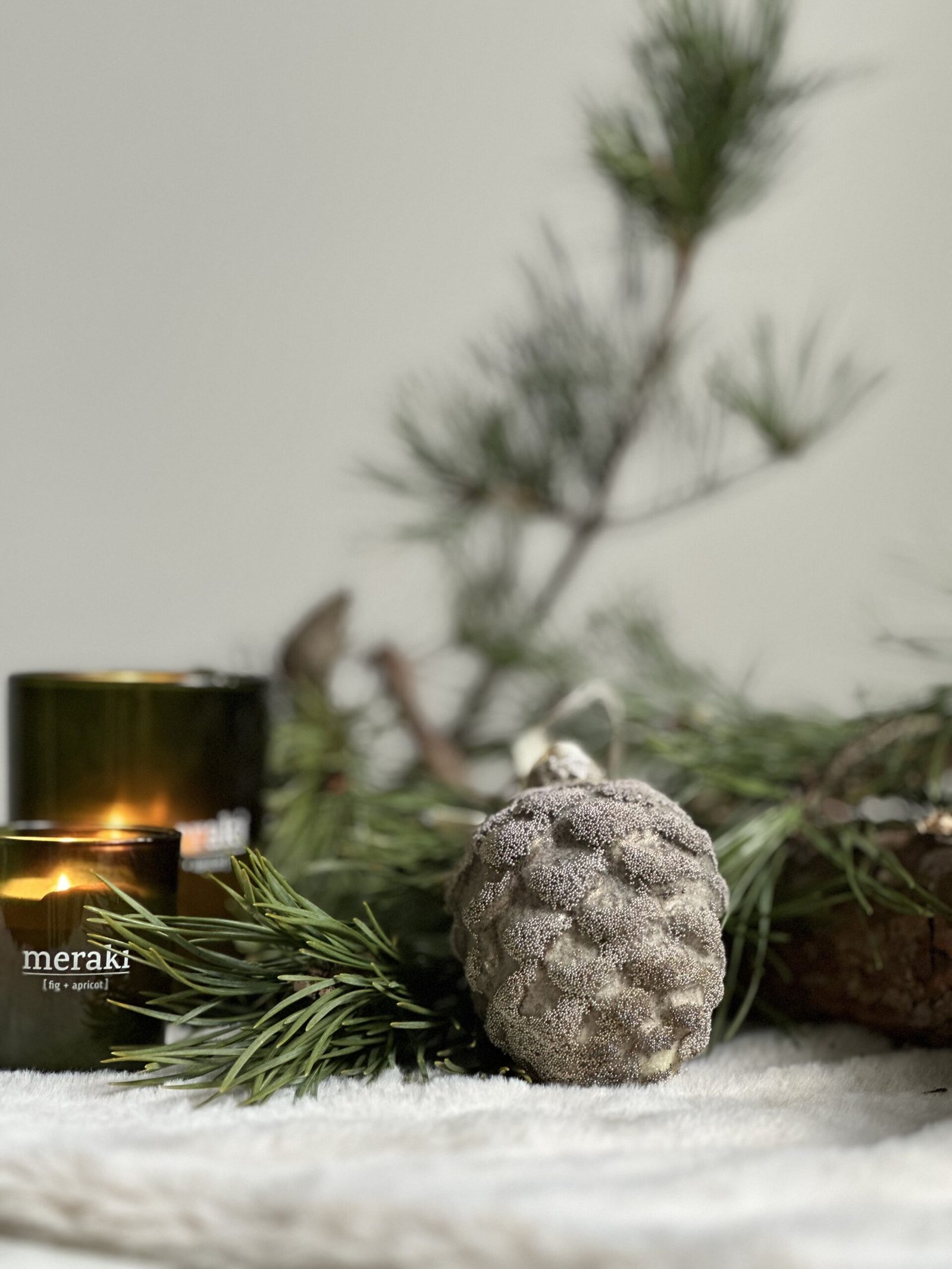 Stiklinis kalėdinis žaisliukas Norille